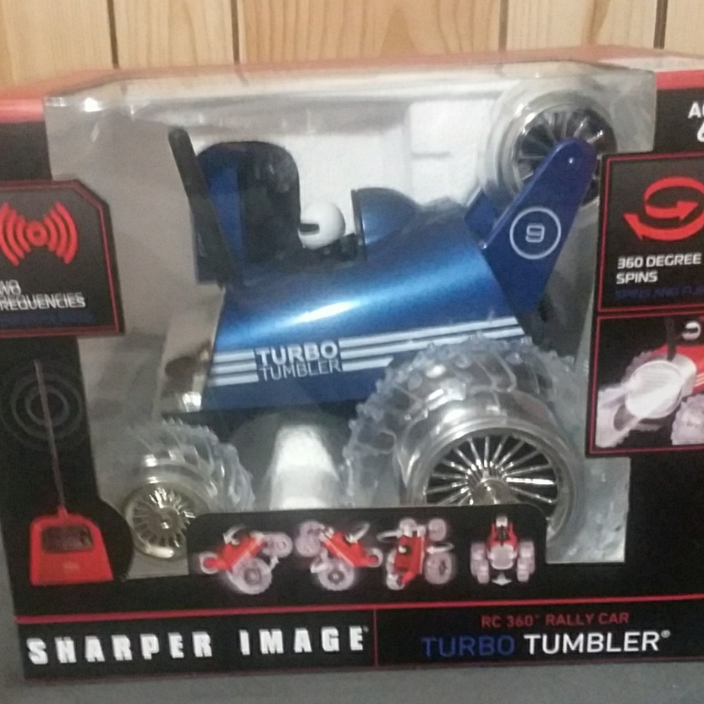 Sharper Image RC 360 Rally Car Turbo Tumbler